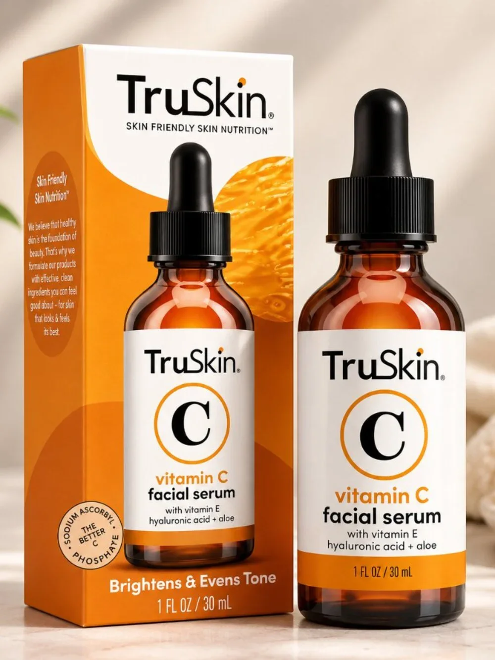 TruSkin Vitamin C Serum for Face, Anti Aging Facial Serum 1 fl oz